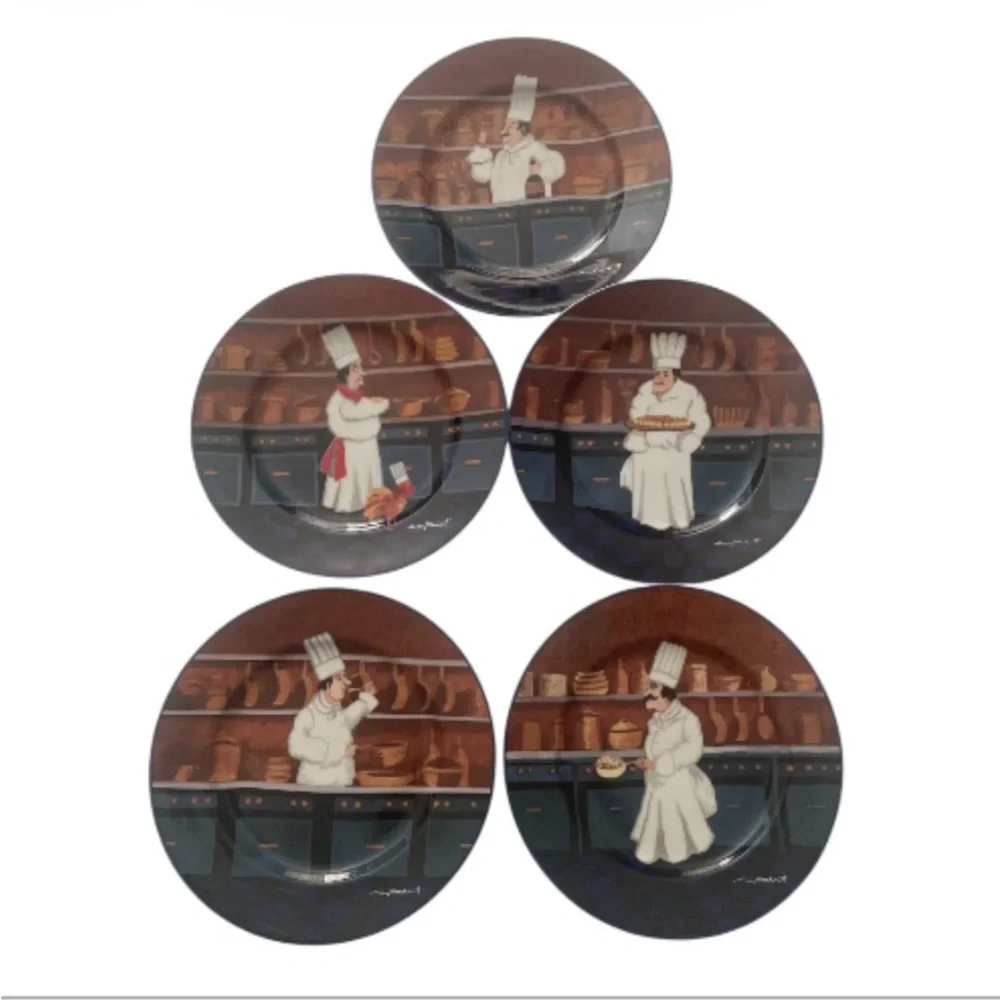 Williams Sonoma Salad Plates - Set of 6 Boxed (Only 5 Included) - Made in Japan